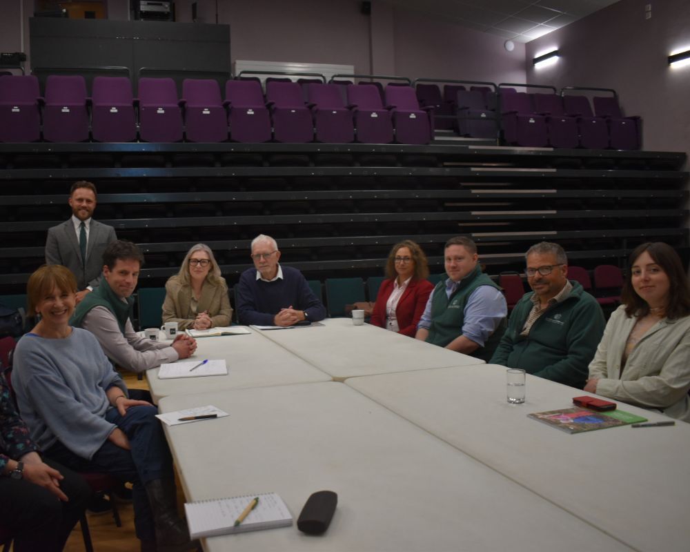 Cabinet Secretary visits Tarras Valley to see land reform in action