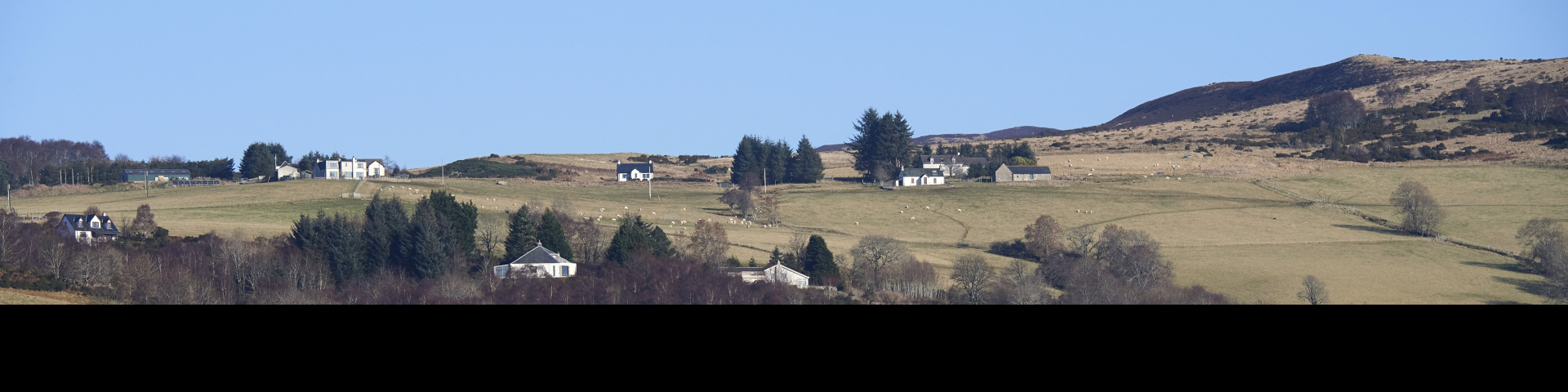 View of the hills above Drumnadrochit