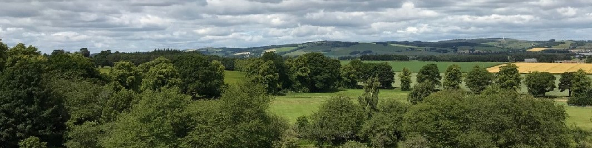 Mixed landscape view Fife