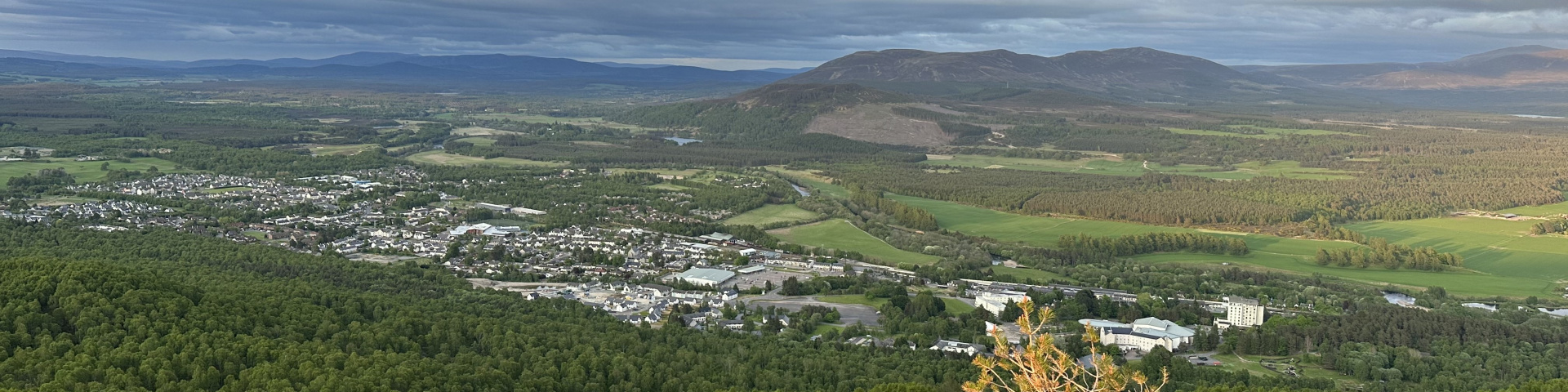 From Craigellachie looking towards Aviemore