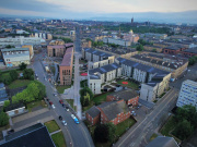 Aerial View of Anderston Regeneration Project 2018 (Credit - Andrew Lee; courtesy of Collective Architecture)